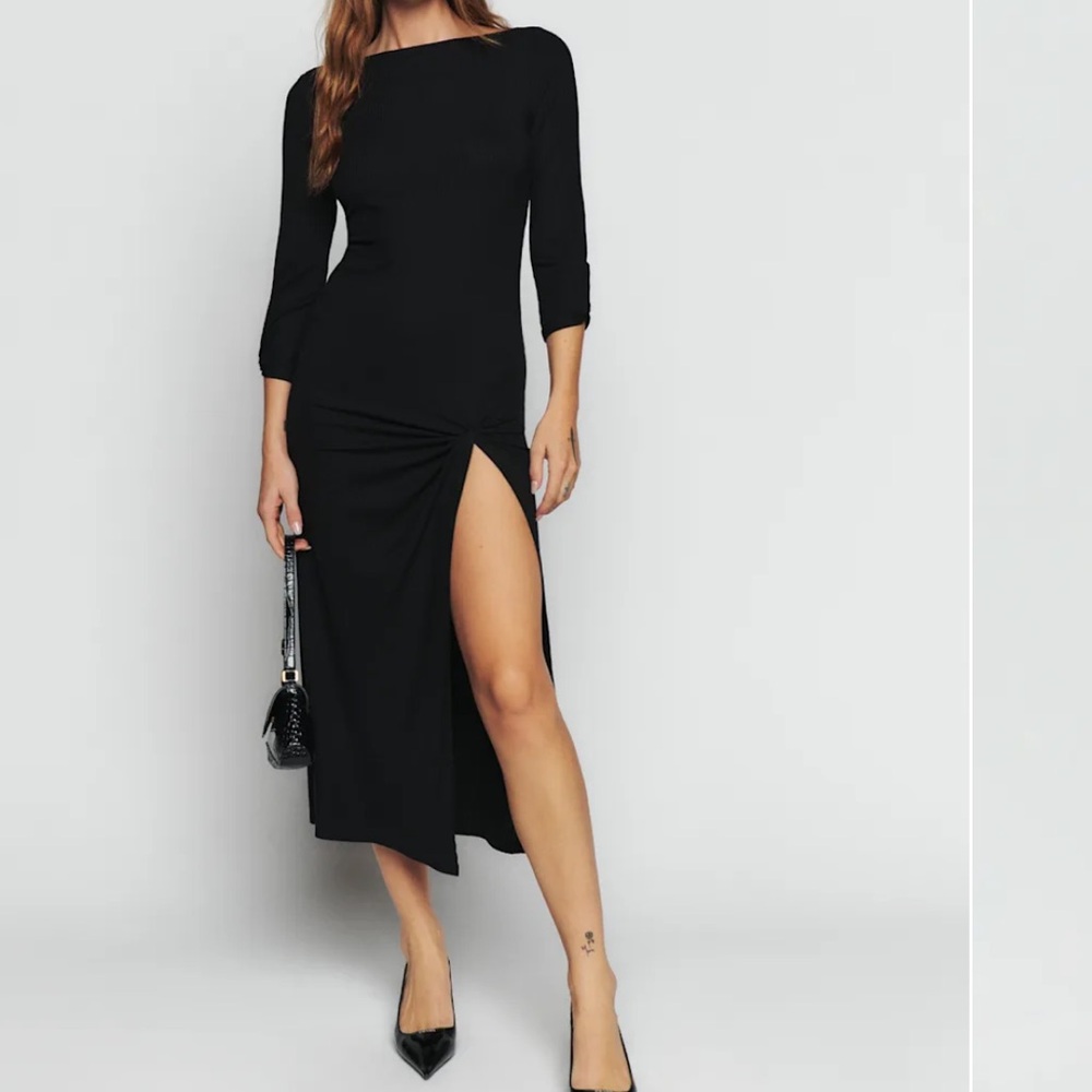 Reformation Belmont knit dress